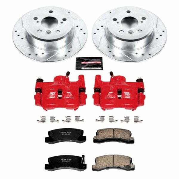 Power Stop 92-96 Lexus ES300 Rear Z23 Evolution Sport Brake Kit w/Calipers - KC2564