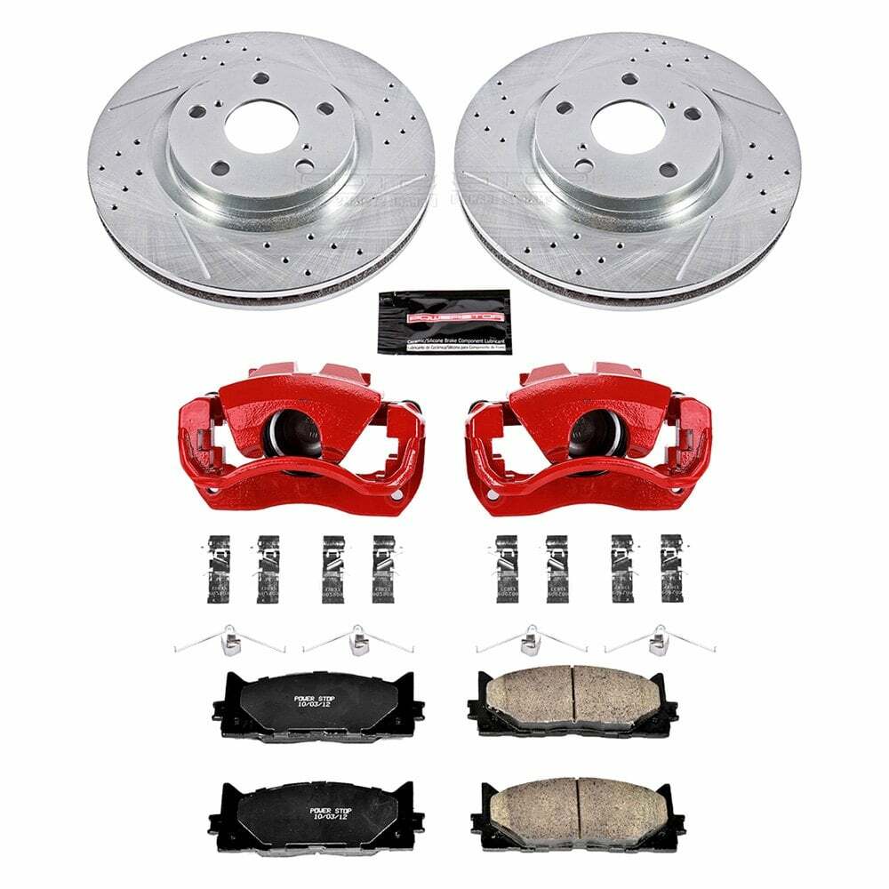 Power Stop 13-18 Lexus ES300h Front Z23 Evolution Sport Brake Kit w/Calipers - KC3053