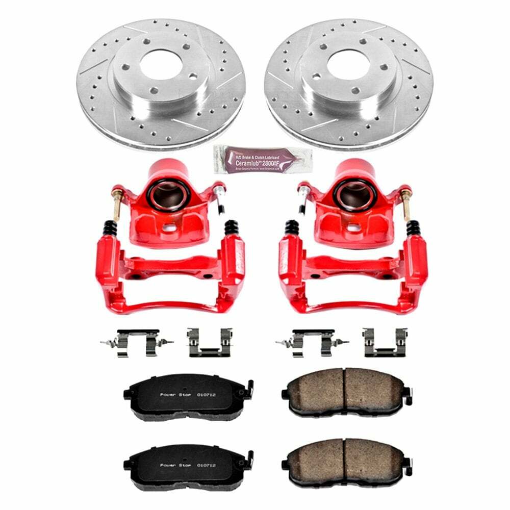 Power Stop 1999 Nissan Maxima Front Z23 Evolution Sport Brake Kit w/Calipers - KC3137A