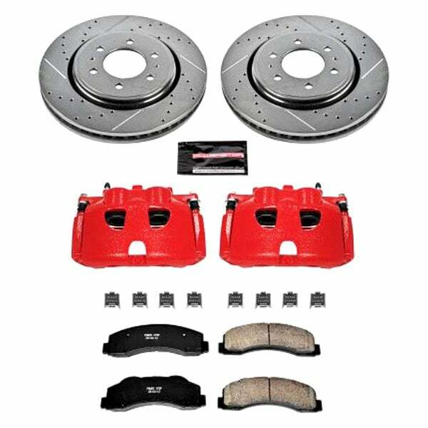 Power Stop 10-17 Ford Expedition Front Z23 Evolution Sport Brake Kit w/Calipers - KC3167