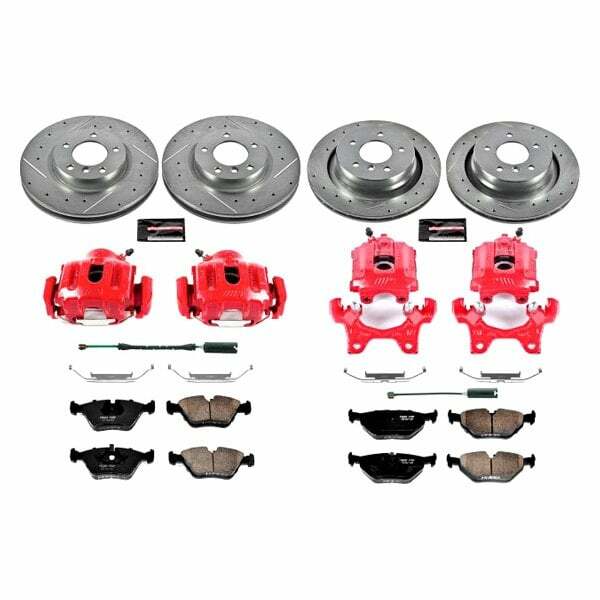 Power Stop 95-99 BMW M3 Front & Rear Z23 Evolution Sport Brake Kit w/Calipers - KC4229