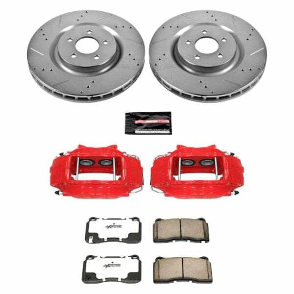 Power Stop 07-14 Ford Mustang Front Z26 Street Kit w/Cals - KC4547-26