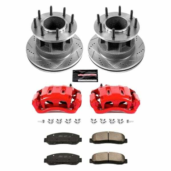 Power Stop 07-11 Ford F-350 Super Duty Front Z23 Evolution Kit w/Cals - KC4595