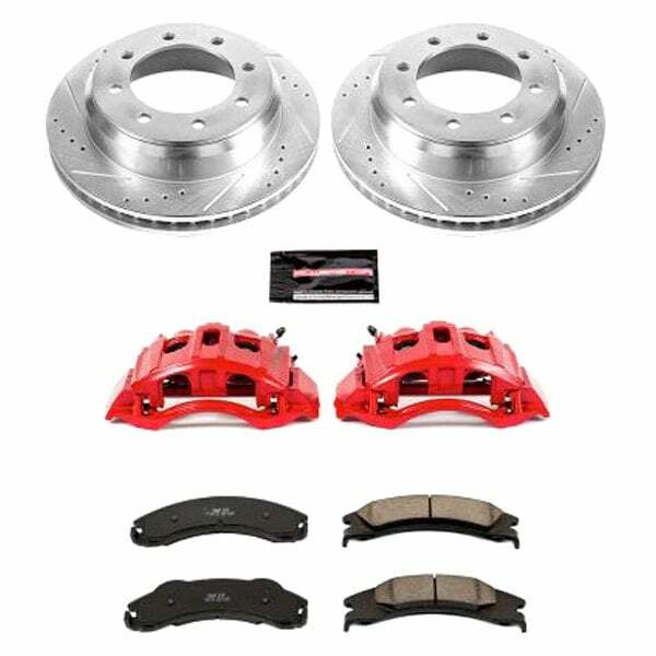 Power Stop 08-14 Ford E-150 Rear Z23 Evolution Sport Brake Kit w/Calipers - KC4718