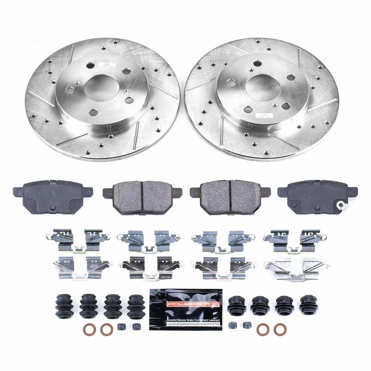 Power Stop 08-15 Scion xB Rear Z23 Evolution Kit w/Calipers - KC4737A