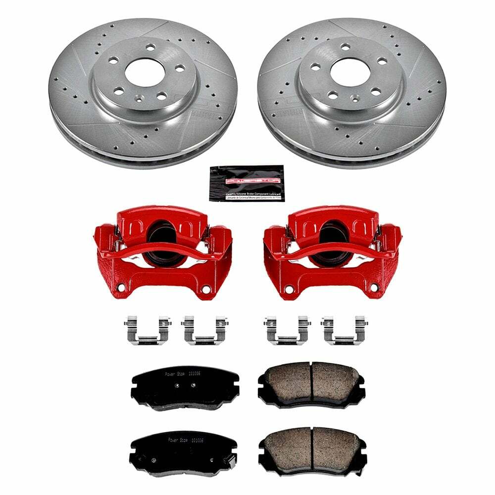 Power Stop 10-11 Saab 9-5 Front Z26 Street Kit w/Cals - KC5334-26