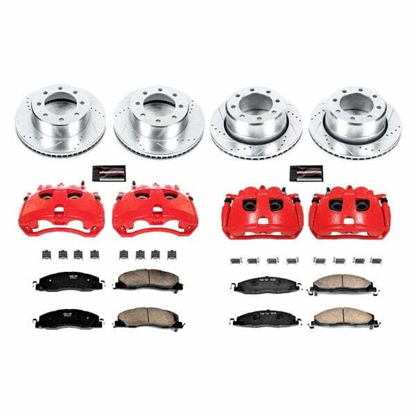 Power Stop 09-10 Dodge Ram 2500 Front & Rear Z23 Evolution Kit w/Cals - KC5458