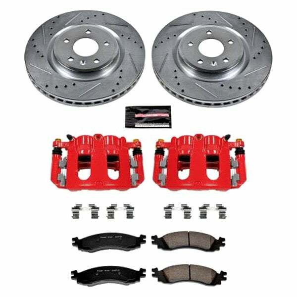 Power Stop 2010 Ford Taurus Front Z23 Evolution Sport Brake Kit w/Calipers - KC5507