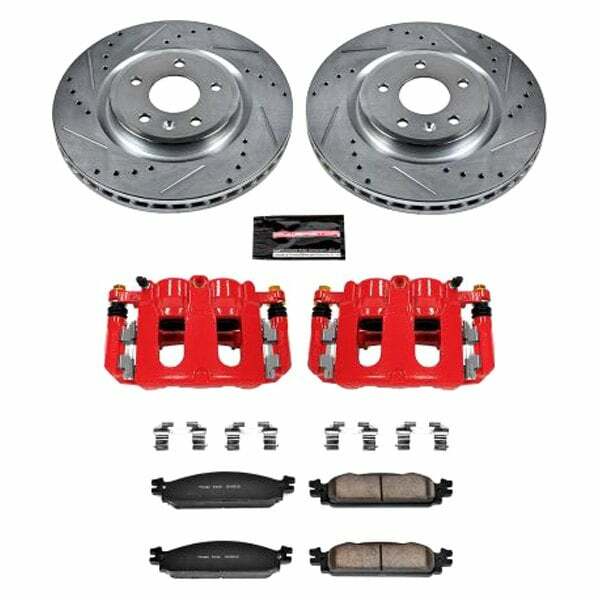 Power Stop 09-11 Ford Flex Front Z23 Evolution Sport Brake Kit w/Calipers - KC5509