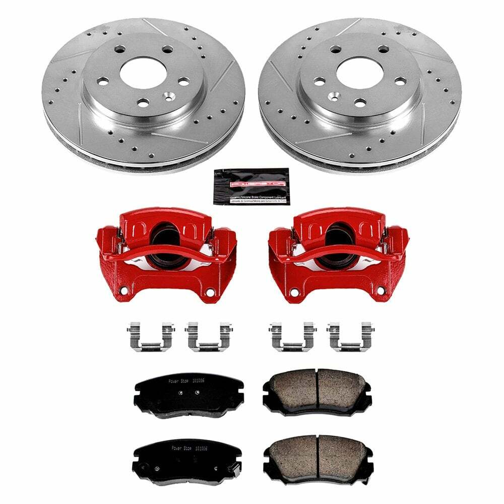 Power Stop 11-16 Buick LaCrosse Front Z23 Evolution Sport Brake Kit w/Calipers - KC5522