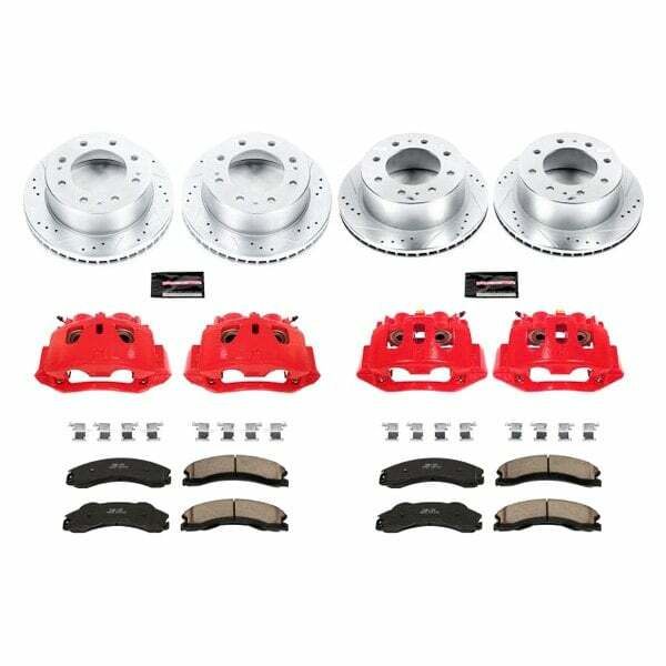 Power Stop 2011 Chevrolet Silverado 2500 HD Front & Rear Z23 Evolution Kit w/Cals - KC5561