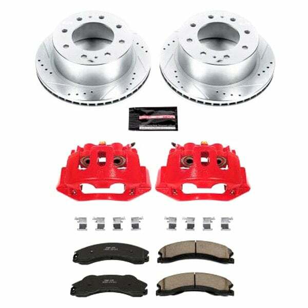 Power Stop 11-14 Chevrolet Silverado 2500 HD Rear Z23 Evolution Kit w/Cals - KC5563
