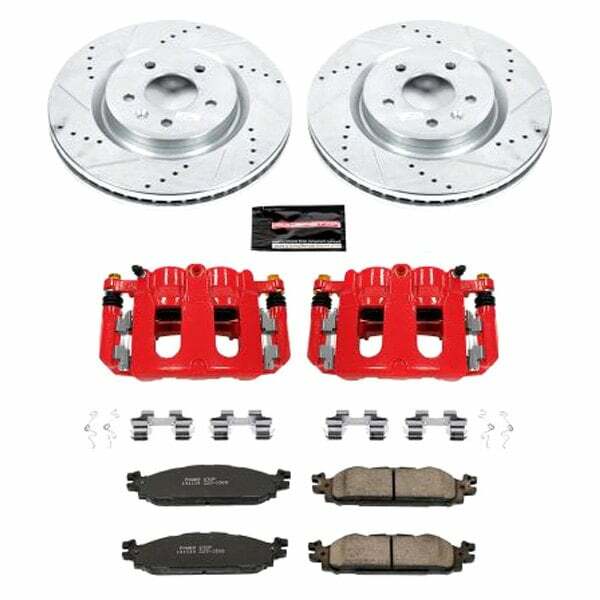 Power Stop 11-19 Ford Explorer Front Z23 Evolution Sport Brake Kit w/Calipers - KC5583