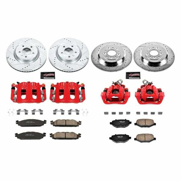 Power Stop 11-19 Ford Explorer Front & Rear Z23 Evolution Sport Brake Kit w/Calipers - KC5584
