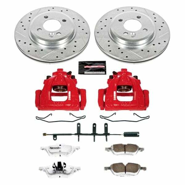Power Stop 02-06 Mini Cooper Front Z26 Street Warrior Brake Kit w/Calipers - KC5724-26