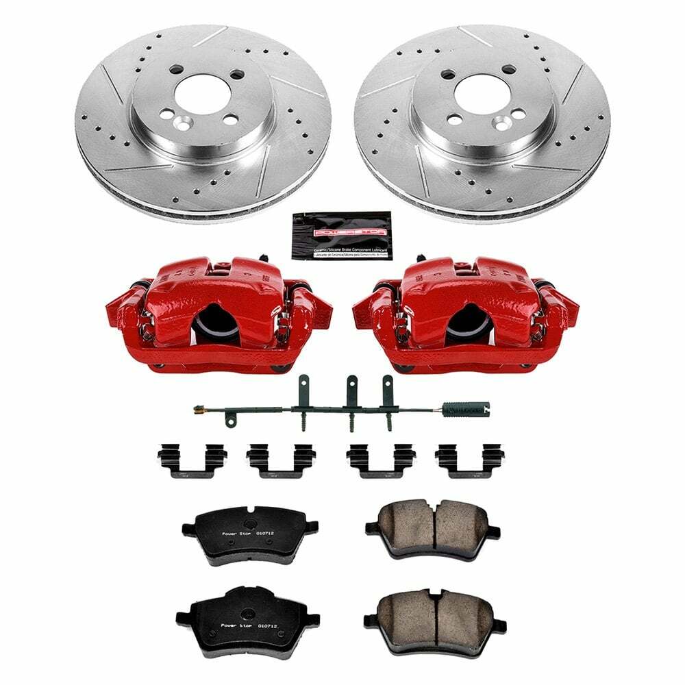 Power Stop 2007 Mini Cooper Front Z23 Evolution Sport Brake Kit w/Calipers - KC5784