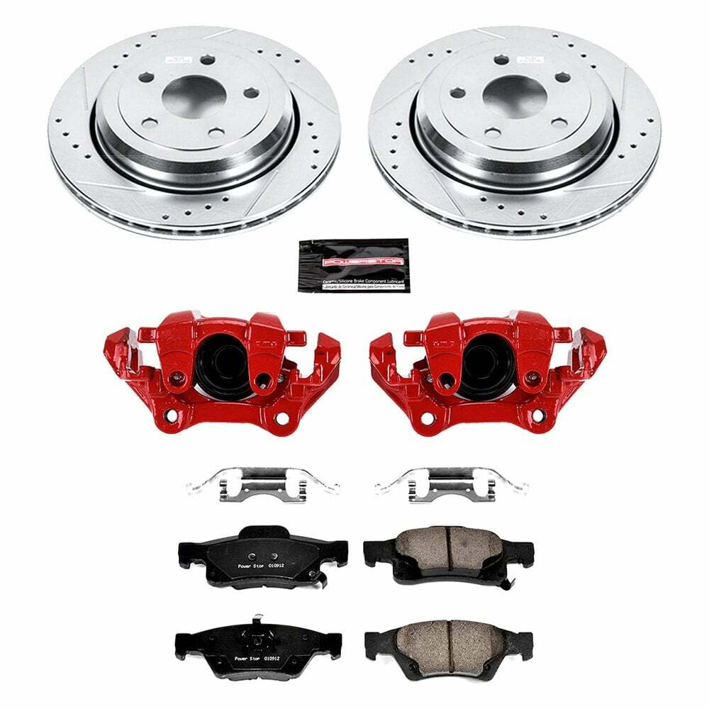 Power Stop 11-17 Dodge Durango Rear Z23 Evolution Sport Brake Kit w/Calipers - KC5953