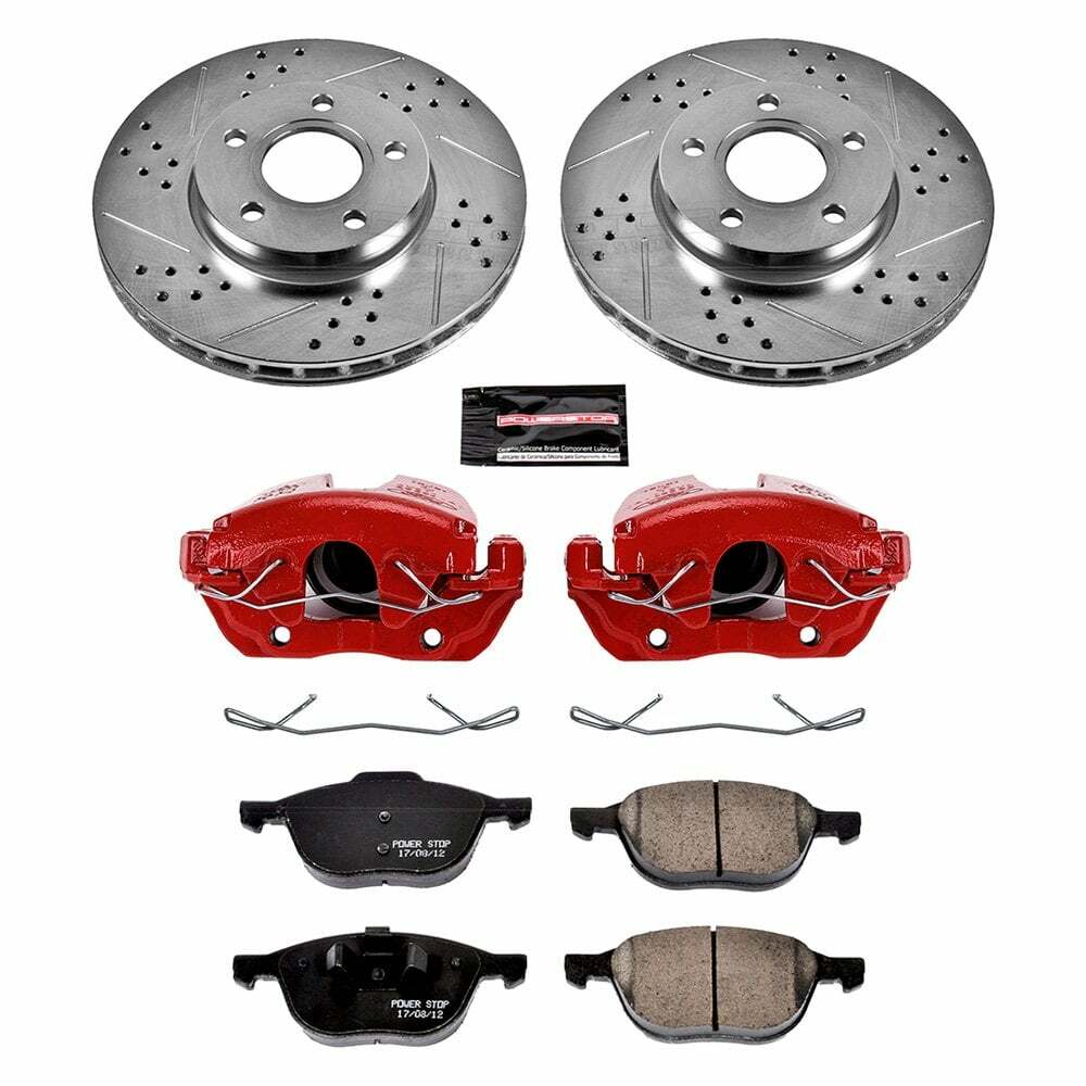 Power Stop 13-18 Ford C-Max Front Z23 Evolution Sport Brake Kit w/Calipers - KC5976A