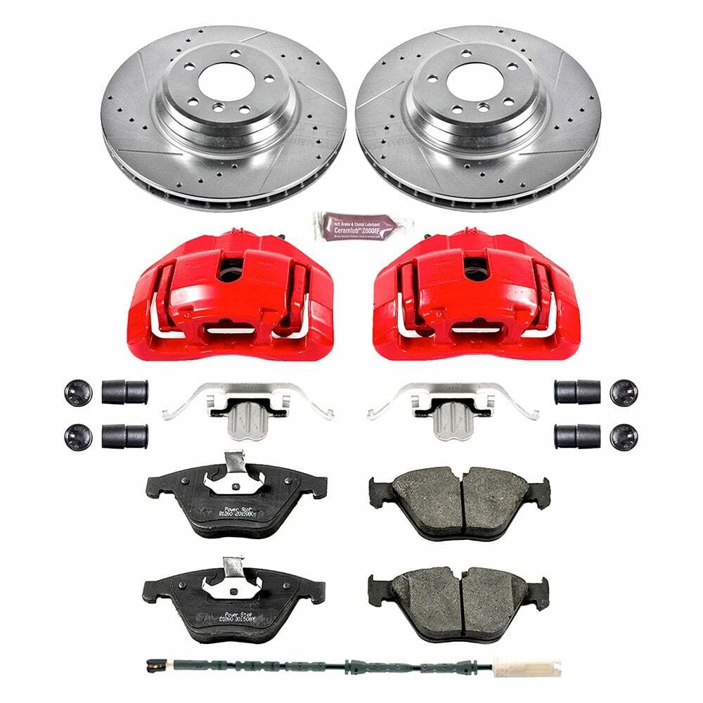 Power Stop 13-15 BMW X1 Front Z26 Street Kit w/Cals - KC6058-26