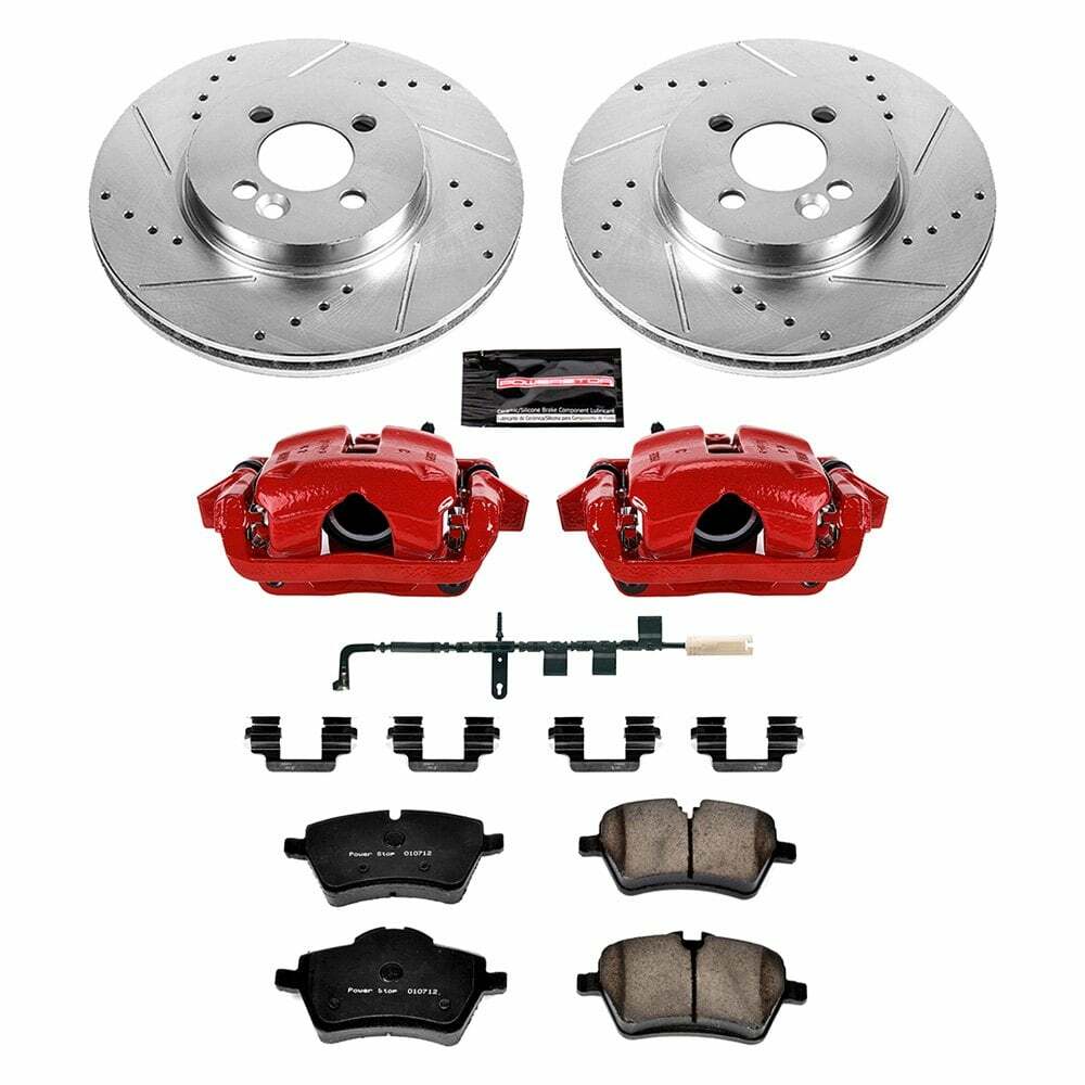 Power Stop 07-10 Mini Cooper Front Z23 Evolution Sport Brake Kit w/Calipers - KC6068