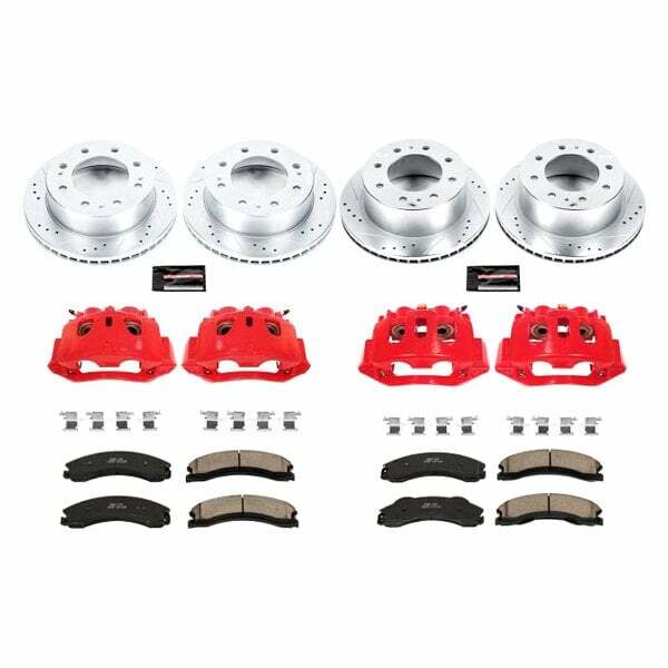 Power Stop 12-14 Chevrolet Silverado 2500 HD Front & Rear Z23 Evolution Kit w/Cals - KC6259
