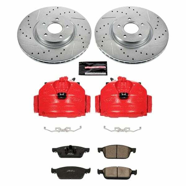 Power Stop 13-19 Ford Escape Front Z23 Evolution Sport Brake Kit w/Calipers - KC6349