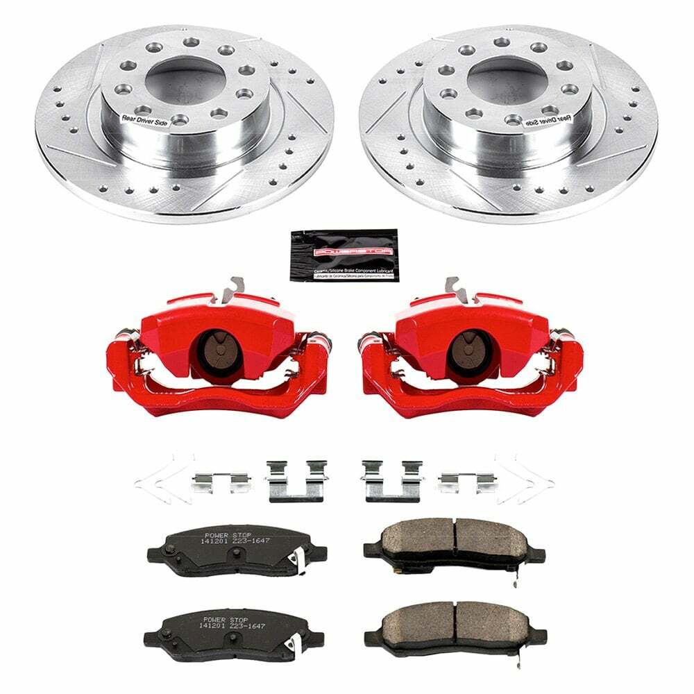 Power Stop 13-16 Dodge Dart Rear Z23 Evolution Sport Brake Kit w/Calipers - KC6371