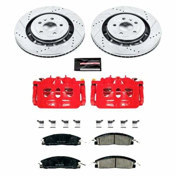 Power Stop 13-19 Ford Explorer Front Z23 Evolution Sport Brake Kit w/Calipers - KC6374