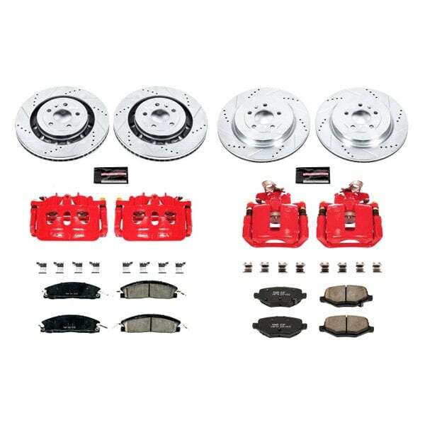 Power Stop 13-19 Ford Explorer Front & Rear Z23 Evolution Sport Brake Kit w/Calipers - KC6375