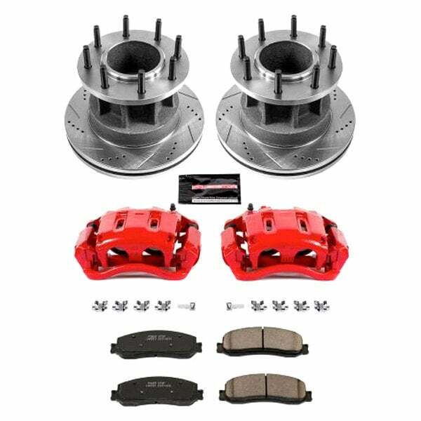 Power Stop 2012 Ford F-350 Super Duty Front Z23 Evolution Kit w/Cals - KC6526