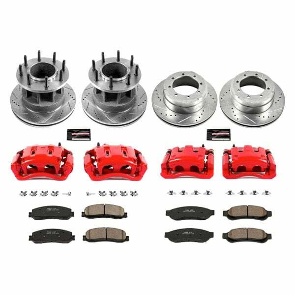 Power Stop 2012 Ford F-350 Super Duty Front & Rear Z23 Evolution Kit w/Calipers - KC6527
