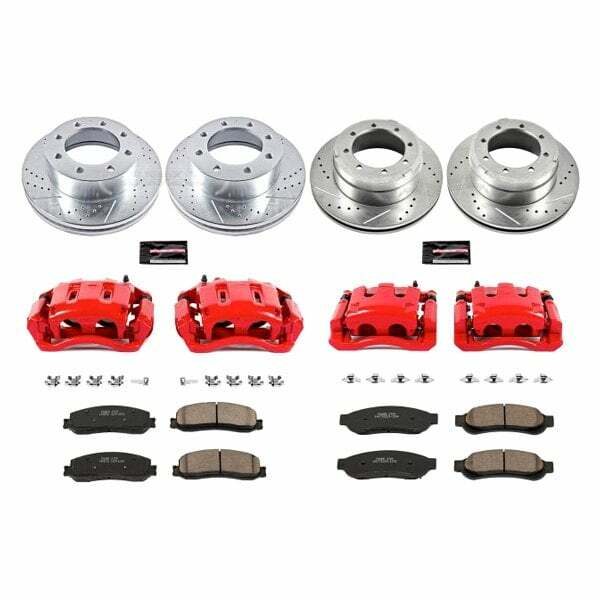 Power Stop 2012 Ford F-350 Super Duty Front & Rear Z23 Evolution Kit w/Calipers - KC6546