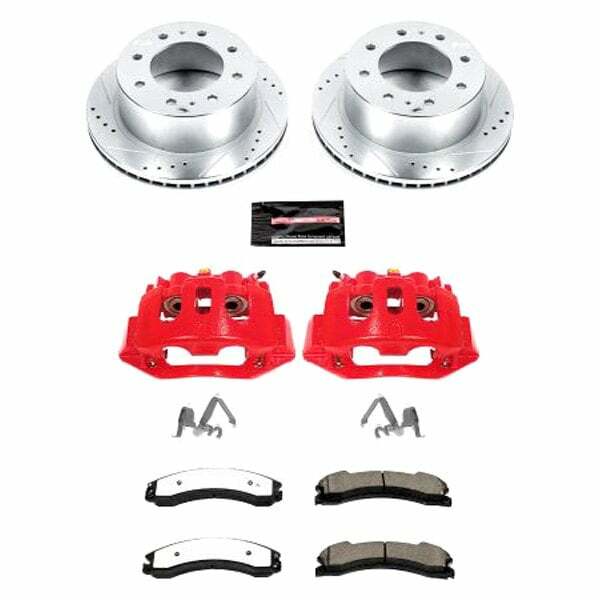 Power Stop 15-19 Chevrolet Silverado 2500 HD Rear Z36 Truck & Tow Kit w/Cals - KC6993-36
