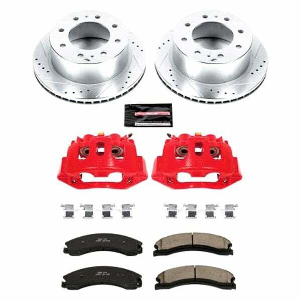 Power Stop 15-19 Chevrolet Silverado 2500 HD Rear Z23 Evolution Kit w/Cals - KC6993
