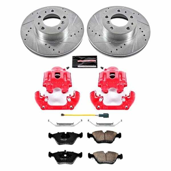 Power Stop 87-89 BMW 735i Front Z23 Evolution Sport Brake Kit w/Calipers - KC7331