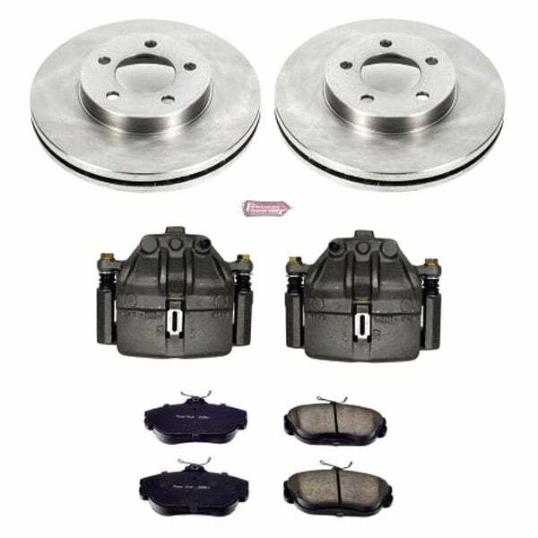 Power Stop 94-00 Ford Taurus Front Autospecialty Brake Kit w/Calipers - KCOE1327