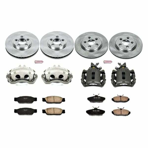 Power Stop 02-05 Ford Thunderbird Front & Rear Autospecialty Brake Kit w/Calipers - KCOE1352