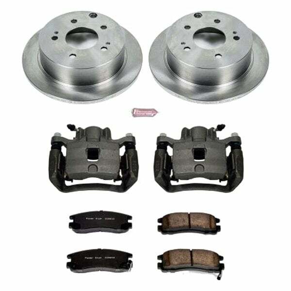 Power Stop 06-12 Mitsubishi Eclipse Rear Autospecialty Brake Kit w/Calipers - KCOE155