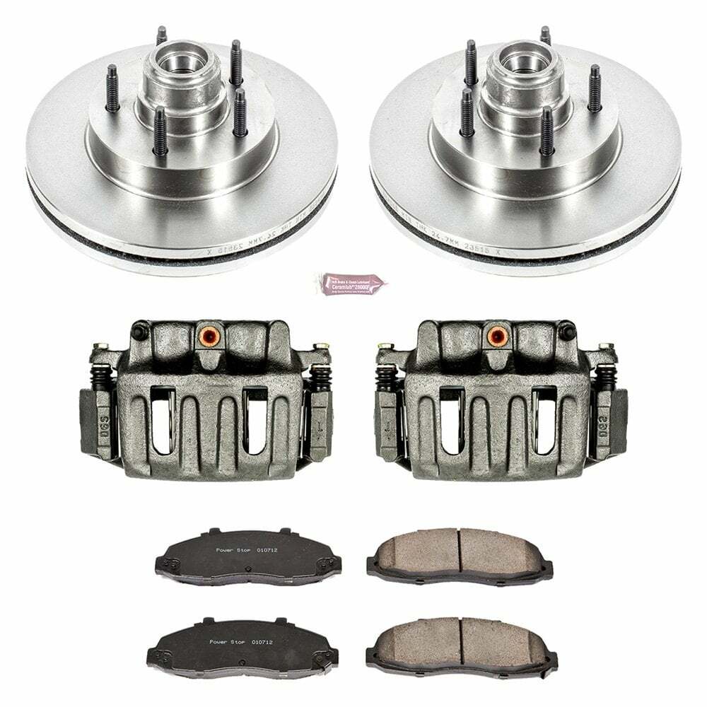 Power Stop 97-98 Ford F-150 Front Autospecialty Kit w/Cals - KCOE1863