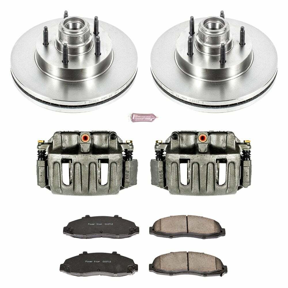 Power Stop 99-00 Ford F-150 Front Autospecialty Kit w/Cals - KCOE1863A
