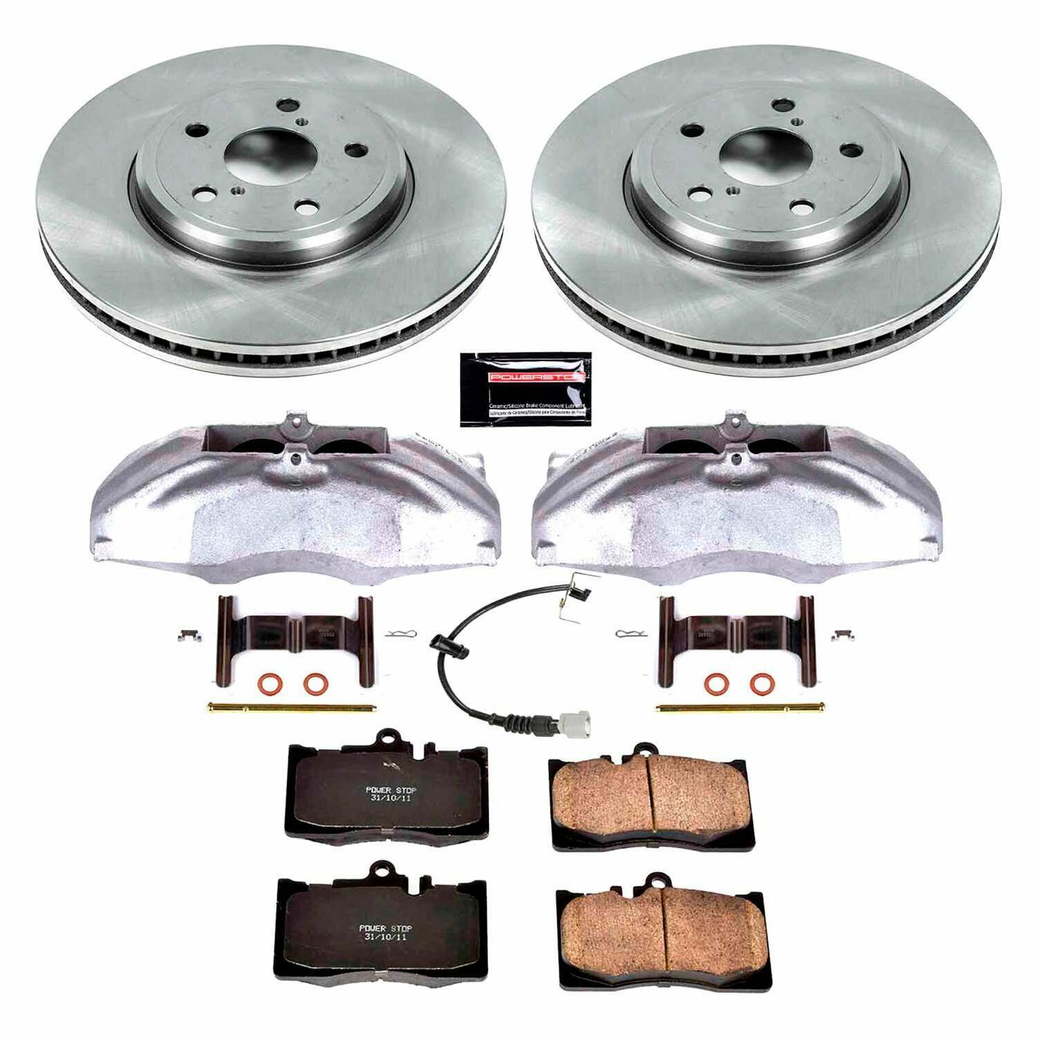 Power Stop 01-06 Lexus LS430 Front Autospecialty Brake Kit w/Calipers - KCOE2327