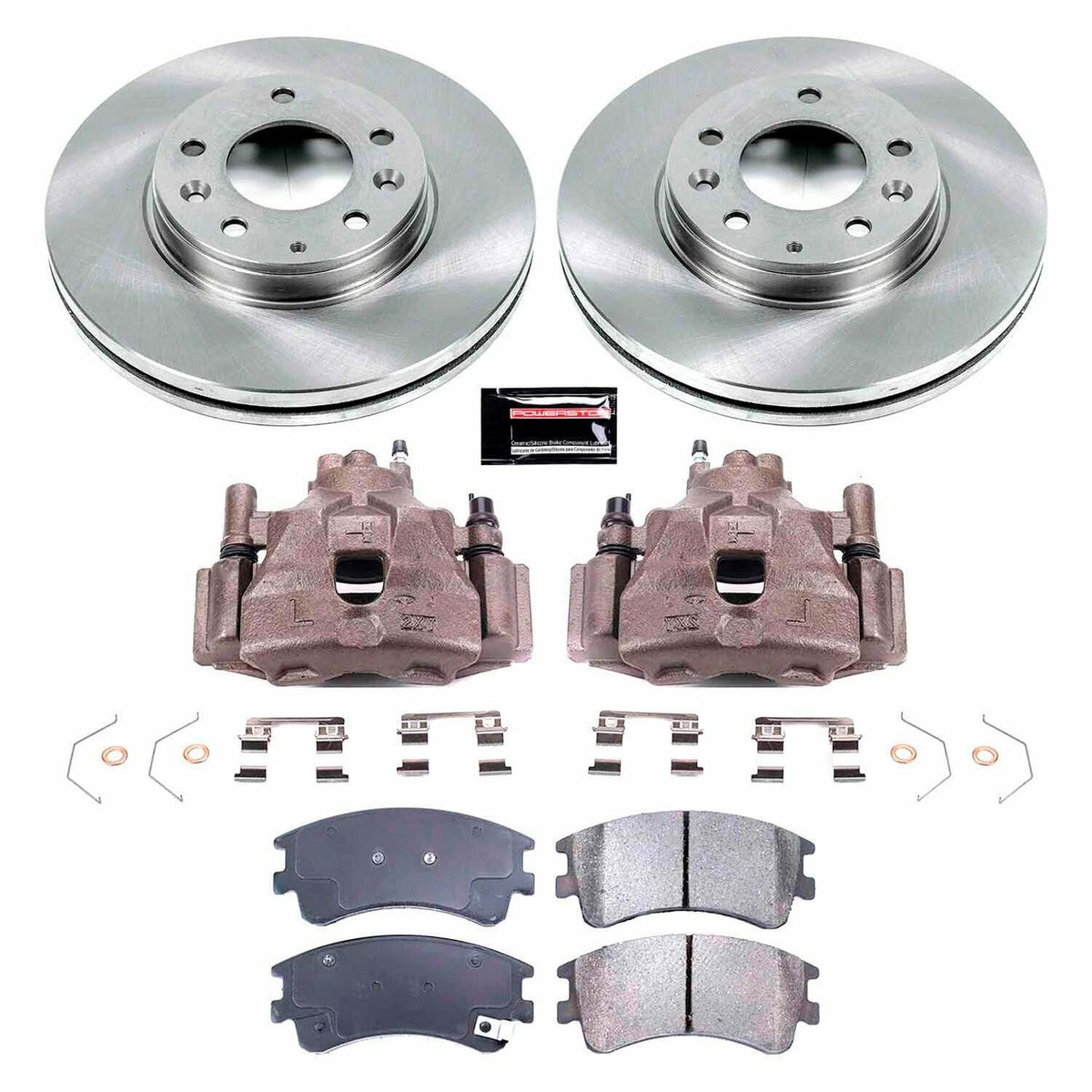 Power Stop 03-05 Mazda 6 Front Autospecialty Brake Kit w/Calipers - KCOE2448