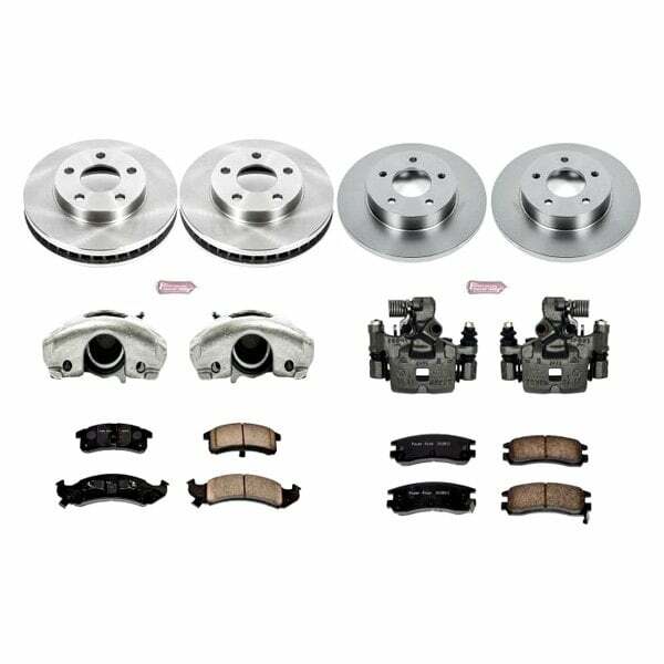 Power Stop 94-96 Cadillac DeVille Front & Rear Autospecialty Brake Kit w/Calipers - KCOE2763