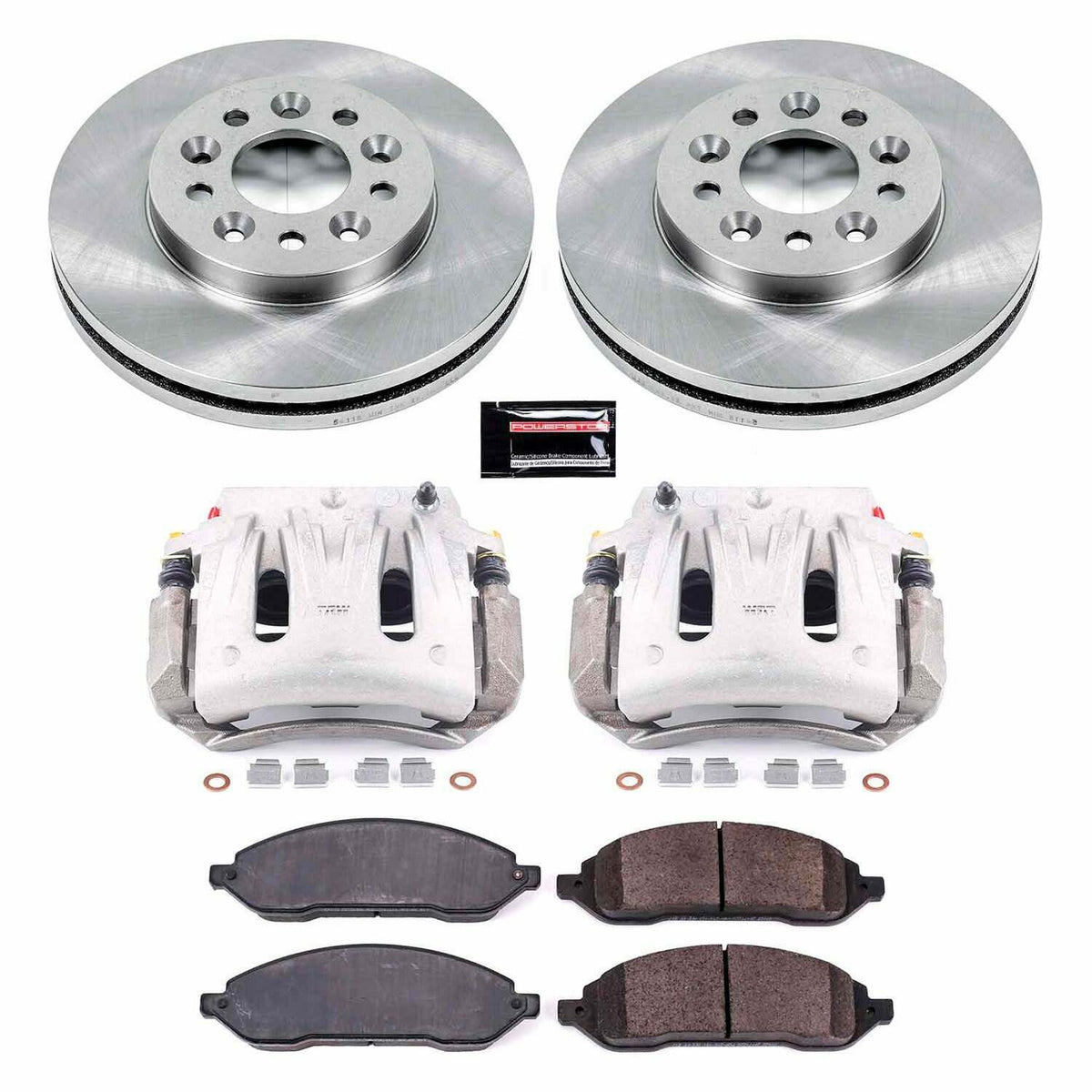 Power Stop 04-07 Ford Freestar Front Autospecialty Brake Kit w/Calipers - KCOE3051