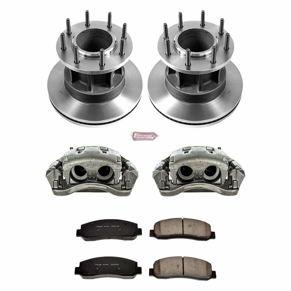 Power Stop 05-07 Ford F-350 Super Duty Front Autospecialty Kit w/Cals - KCOE4597