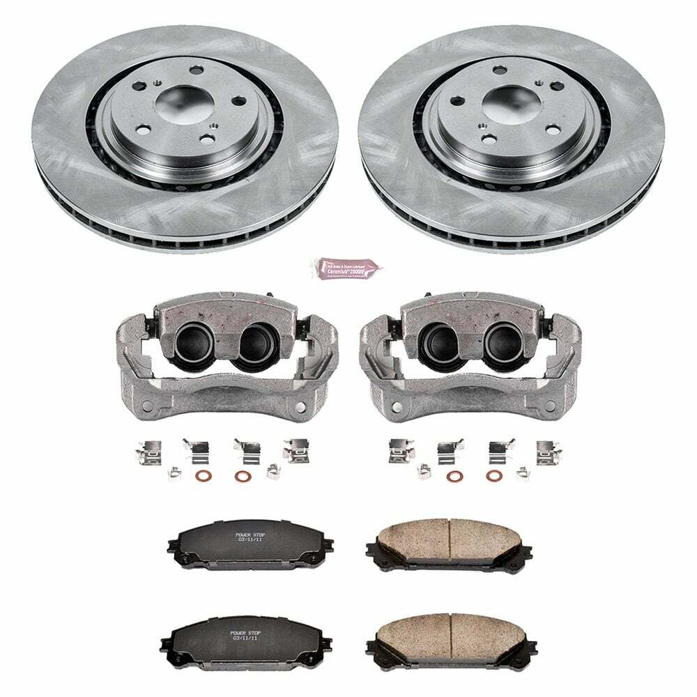 Power Stop 11-20 Toyota Sienna Front Autospecialty Kit w/Cals - KCOE4713A