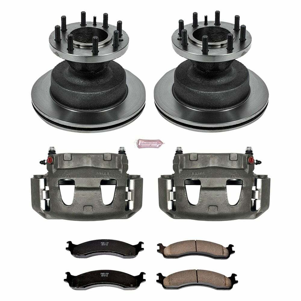 Power Stop 01-02 Ford E-350 Super Duty Front Autospecialty Kit w/Cals - KCOE5084A