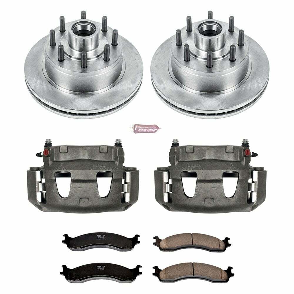 Power Stop 01-02 Ford E-350 Super Duty Front Autospecialty Kit w/Cals - KCOE5088A