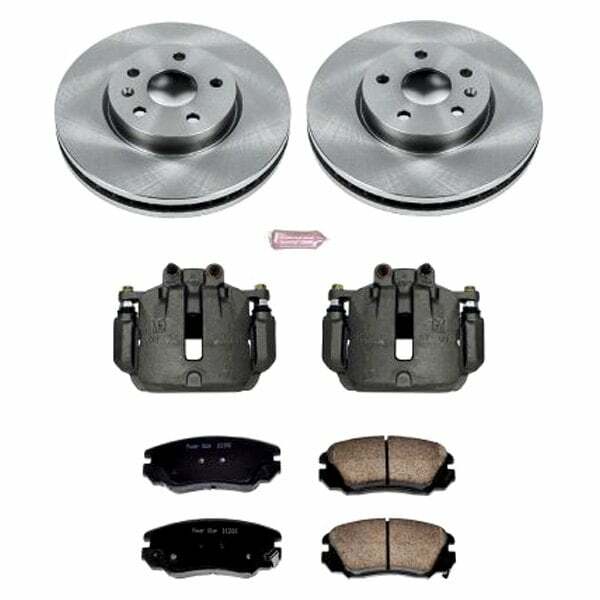 Power Stop 10-11 Saab 9-5 Front Autospecialty Kit w/Cals - KCOE5334