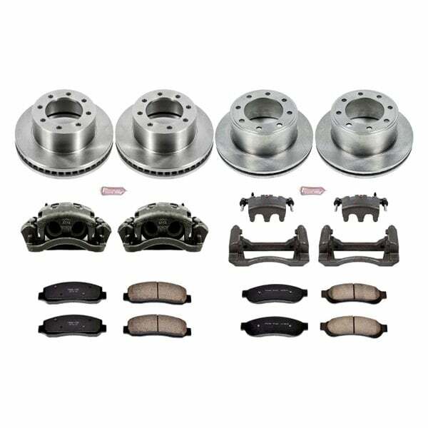 Power Stop 09-10 Ford F-250 Super Duty Front & Rear Autospecialty Kit w/Cals - KCOE5459